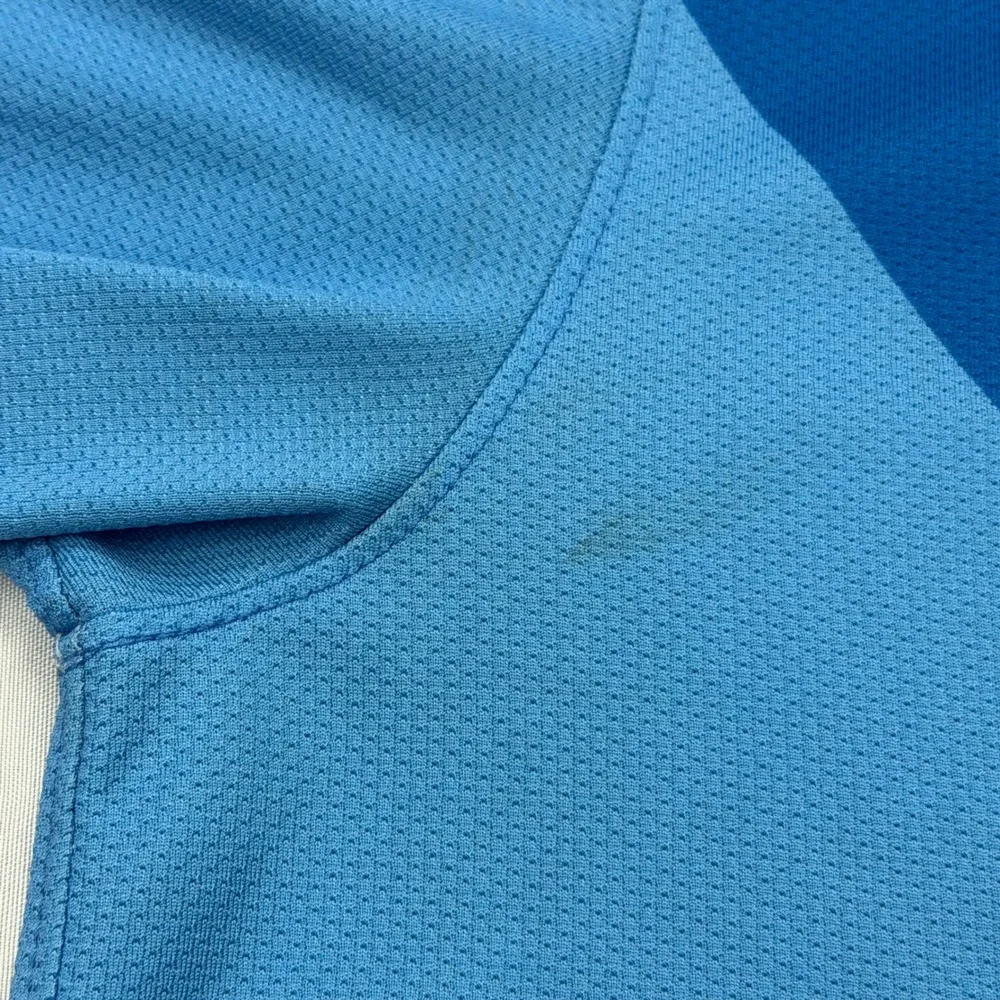 Nike Club America Soccer Jersey Mens Medium Blue 2014 Away Bimbo Coca-Cola Logo